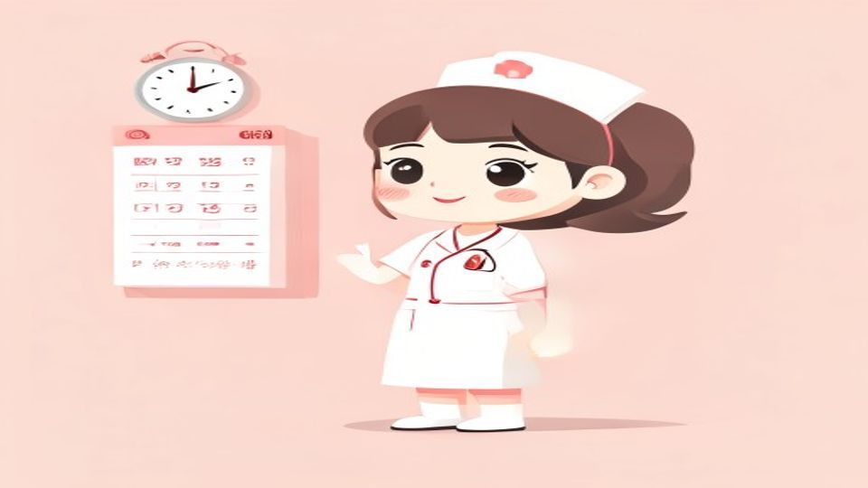 カレンダーを見ながら転職のタイミングを考える看護師のイメージ