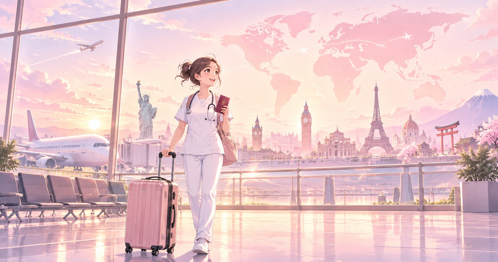 海外で看護師として働く時の、事前に知っておきたい3つのポイント！