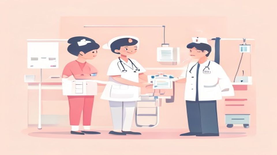 気管挿管の介助中に医師の指示のもとで対応する看護師のイメージ